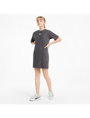 PUMA - GRL Tee Dress G - lühikeste varrukatega vabaaja kleidid - asphalt - 2