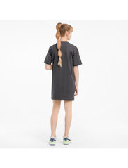 PUMA - GRL Tee Dress G - lühikeste varrukatega vabaaja kleidid - asphalt - 4