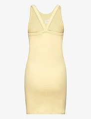 PUMA - CLASSICS Ribbed Sleeveless Dress - sportinės suknelės - light straw - 1