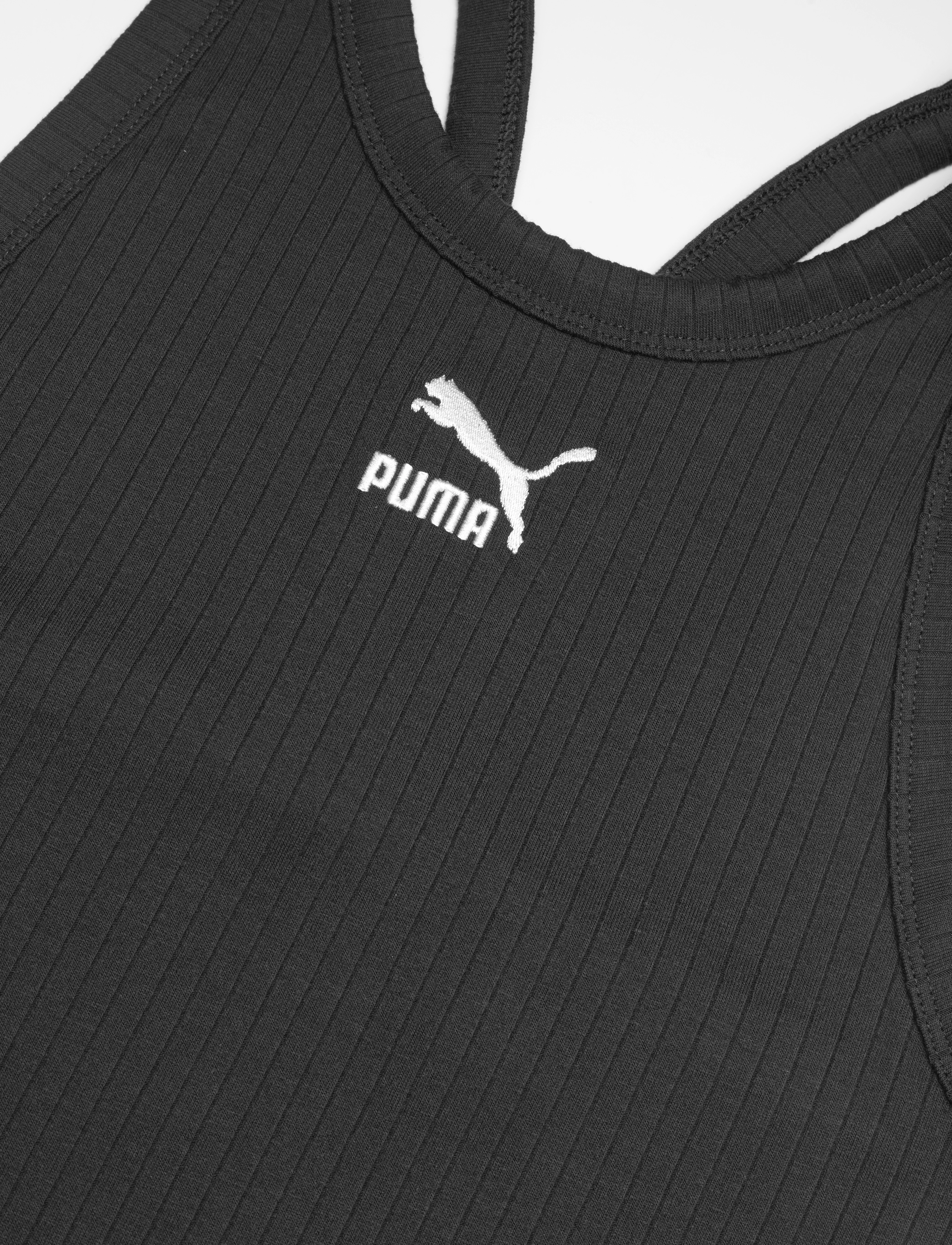 PUMA - CLASSICS Ribbed Sleeveless Dress - puma black - 2