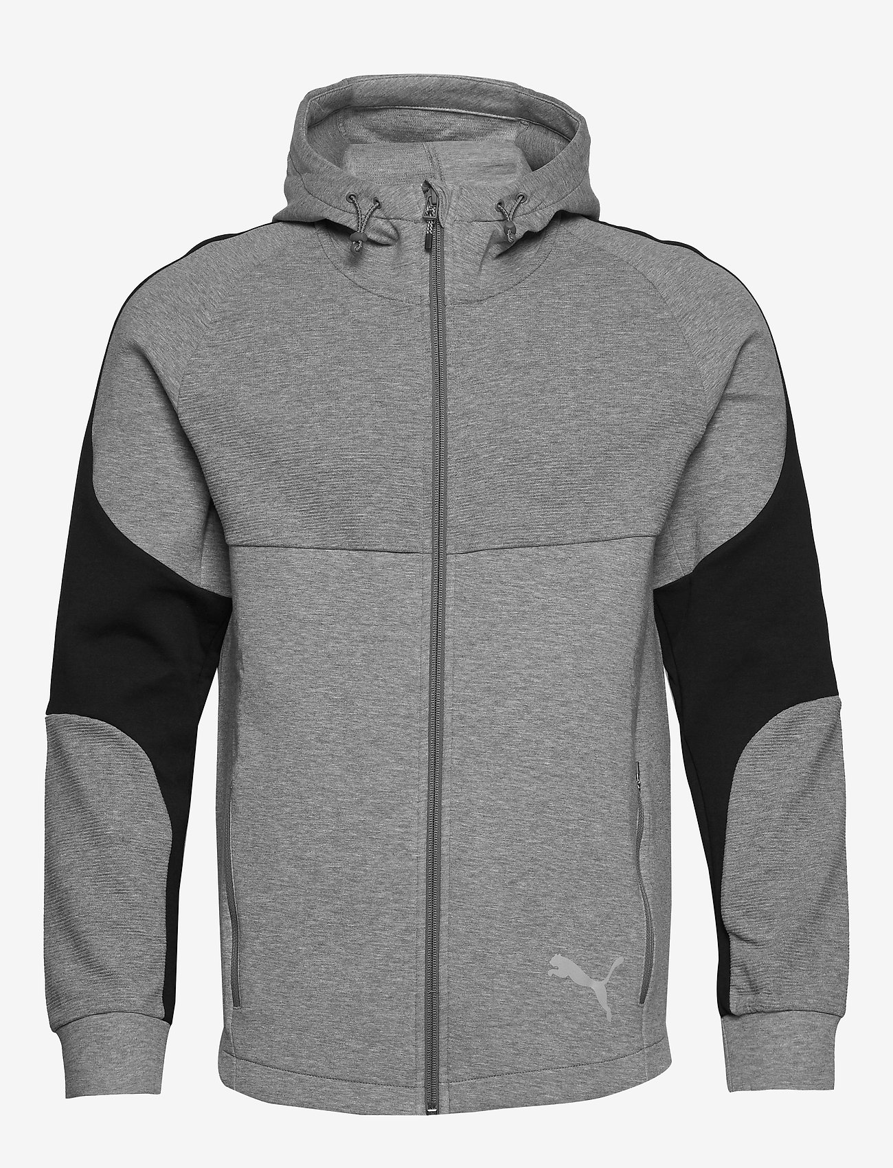 PUMA - Evostripe FZ Hoody - medium gray heather - 0