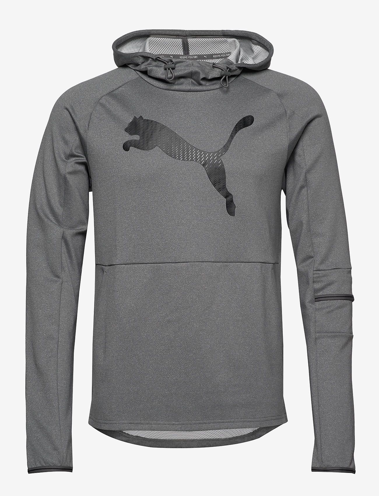 PUMA - Tec Sports Cat Hoody - medium gray heather - 0