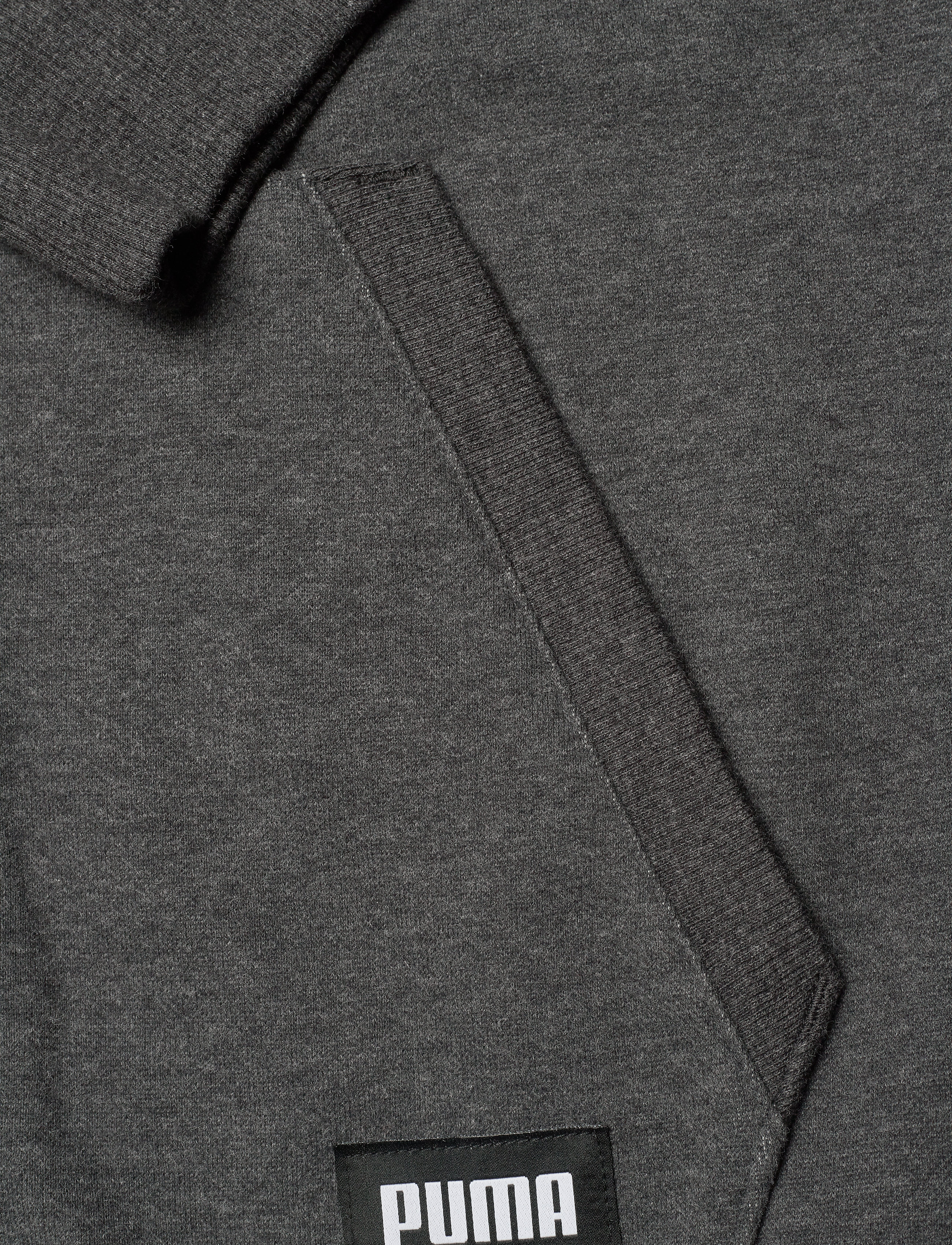 PUMA - Athletics FZ Hoody FL - dark gray heather - 3