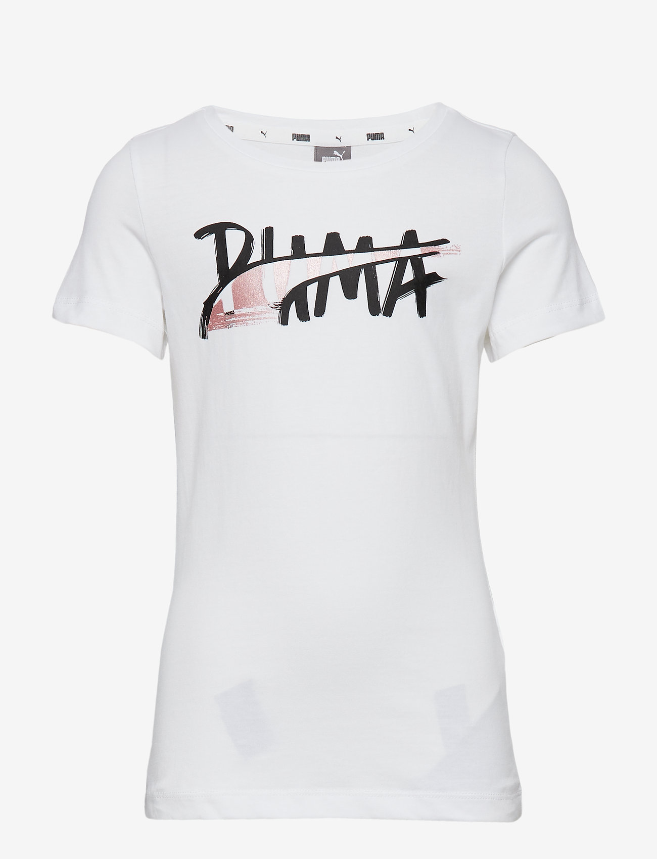 PUMA - Alpha Logo Tee G - puma white - 0