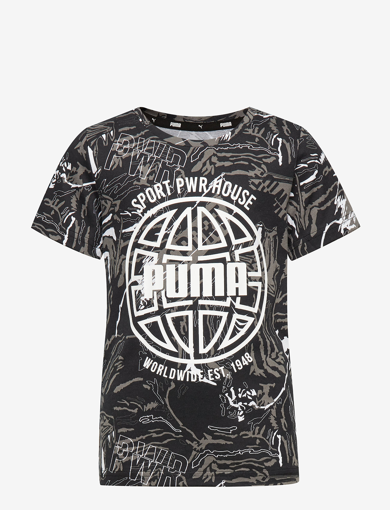 Alpha AOP Tee B - PUMA BLACK