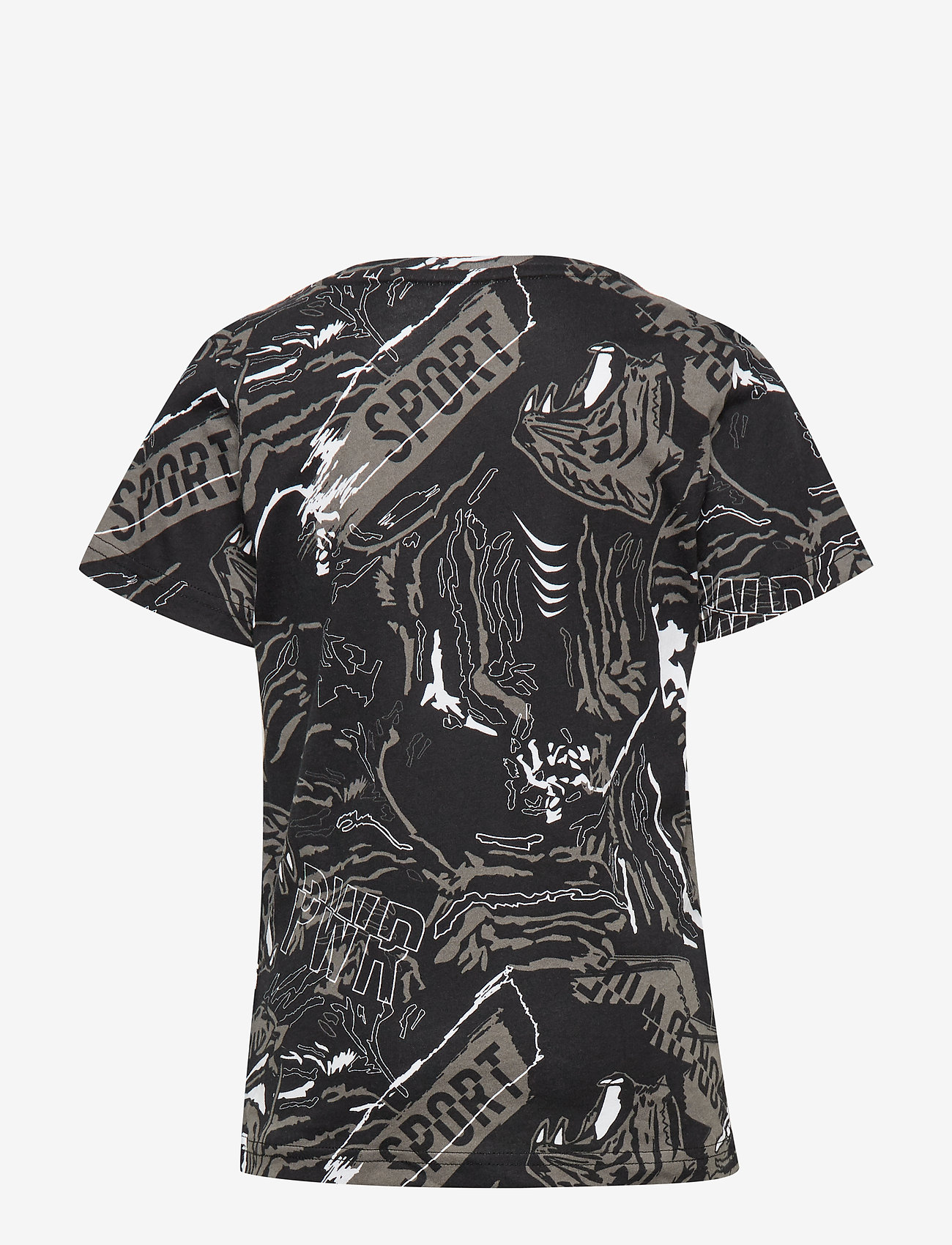 PUMA - Alpha AOP Tee B - puma black - 1