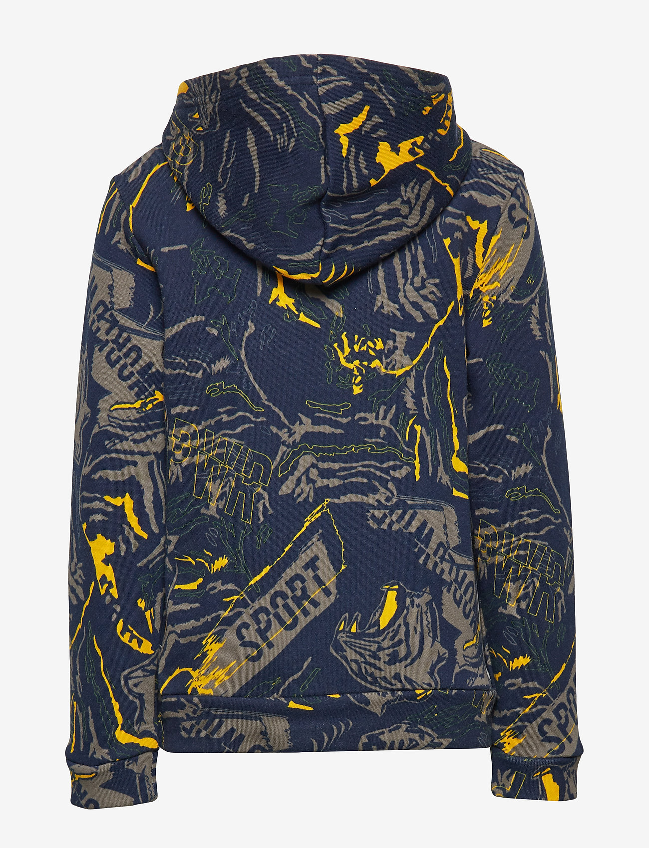 PUMA - Alpha AOP Hoody FL B - peacoat - 1