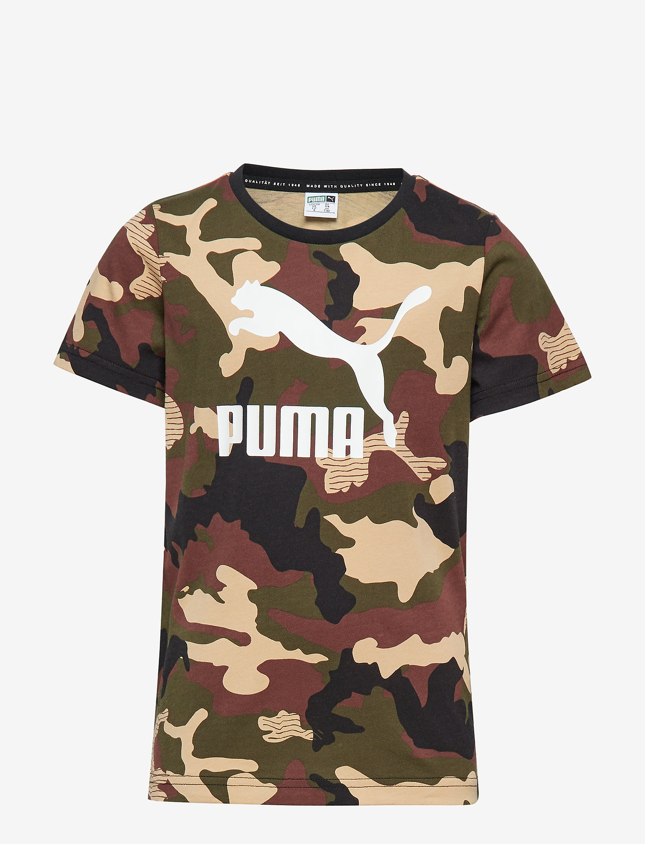 PUMA - Classics AOP Tee B - forest night - 0
