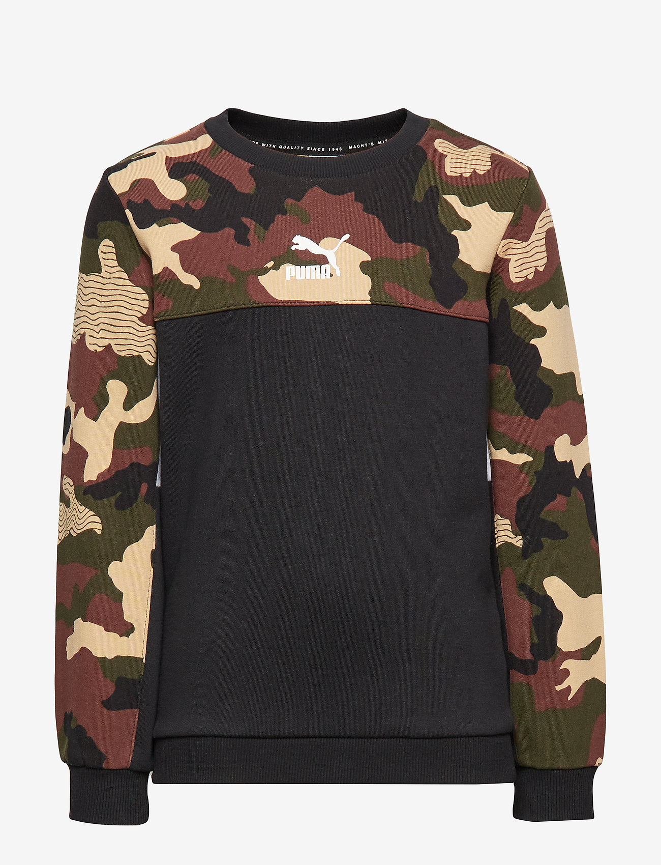 PUMA - Classics AOP Crew TR B - puma black - 0