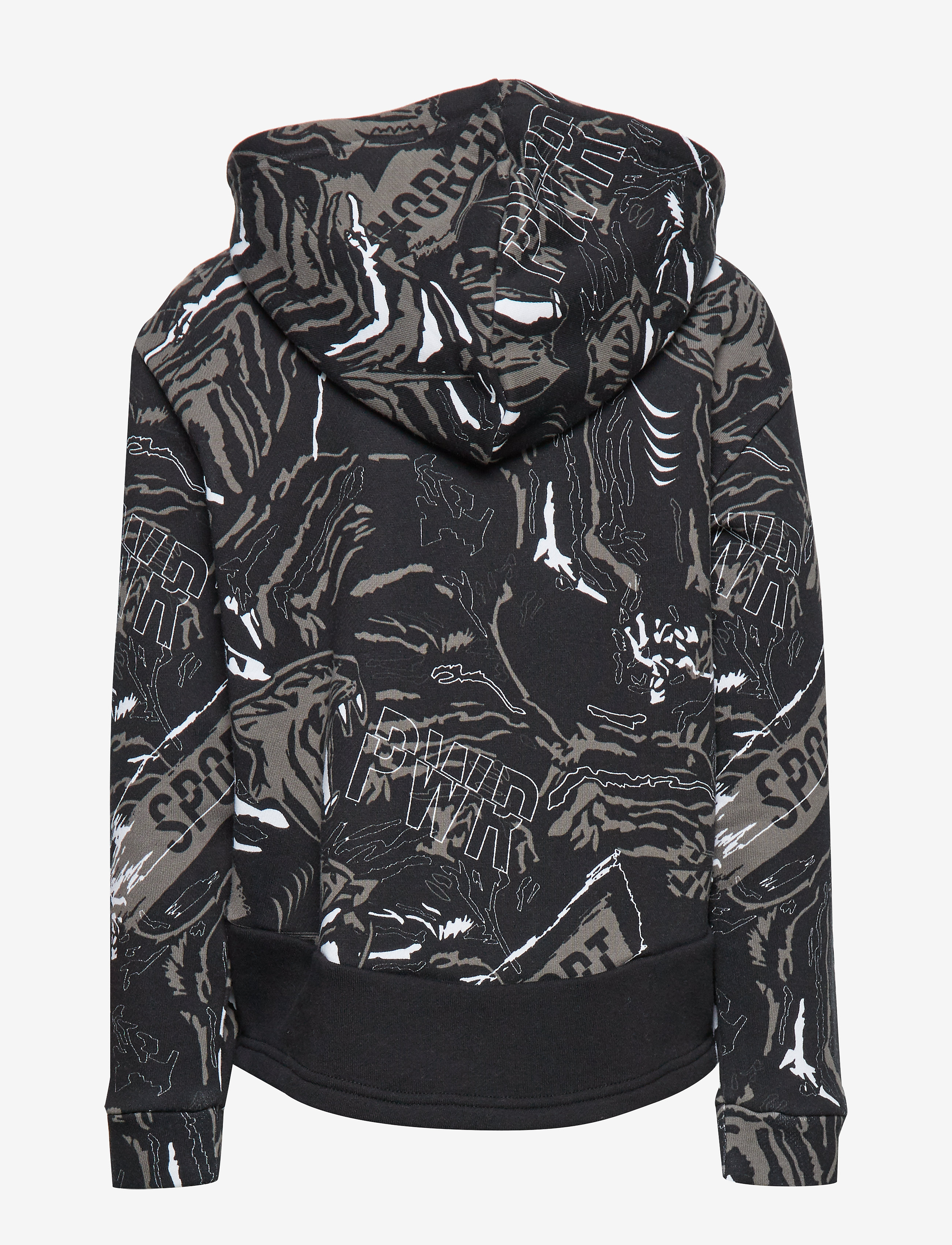 PUMA - Alpha AOP Sweat Jacket FL B - puma black - 1