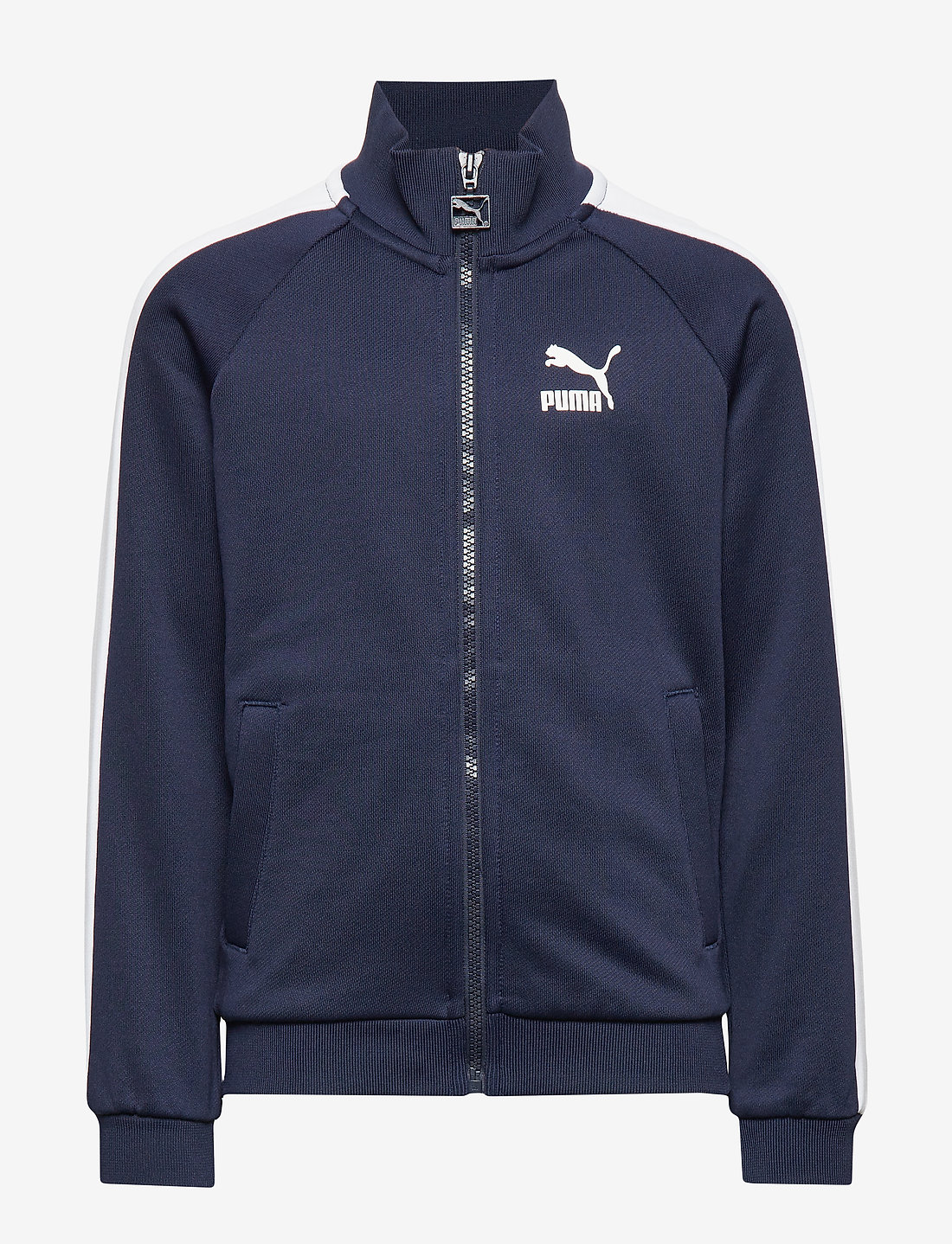 Puma t7 track jacket top peacoat