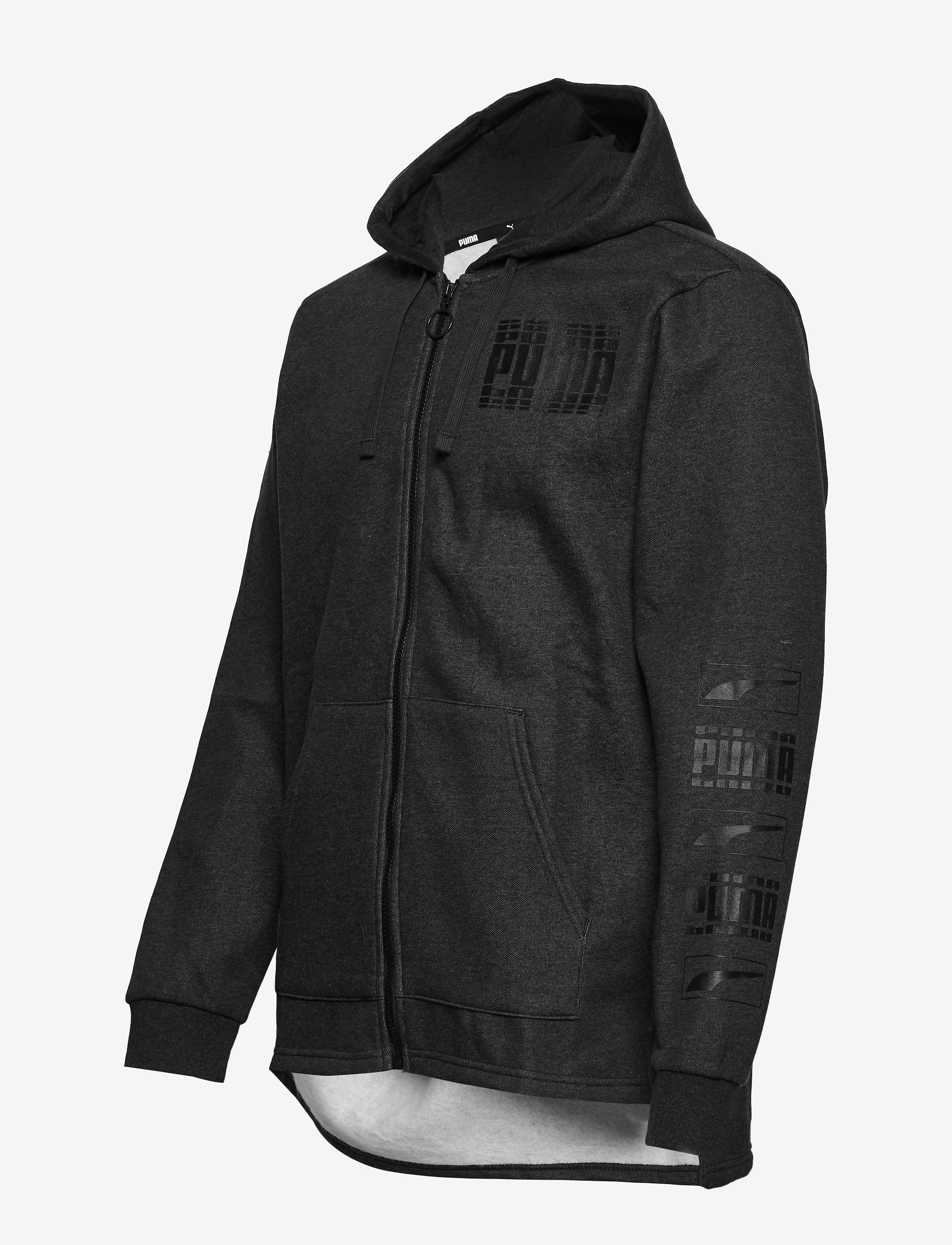PUMA - Rebel Bold FZ Hoody FL - dark gray heather - 2
