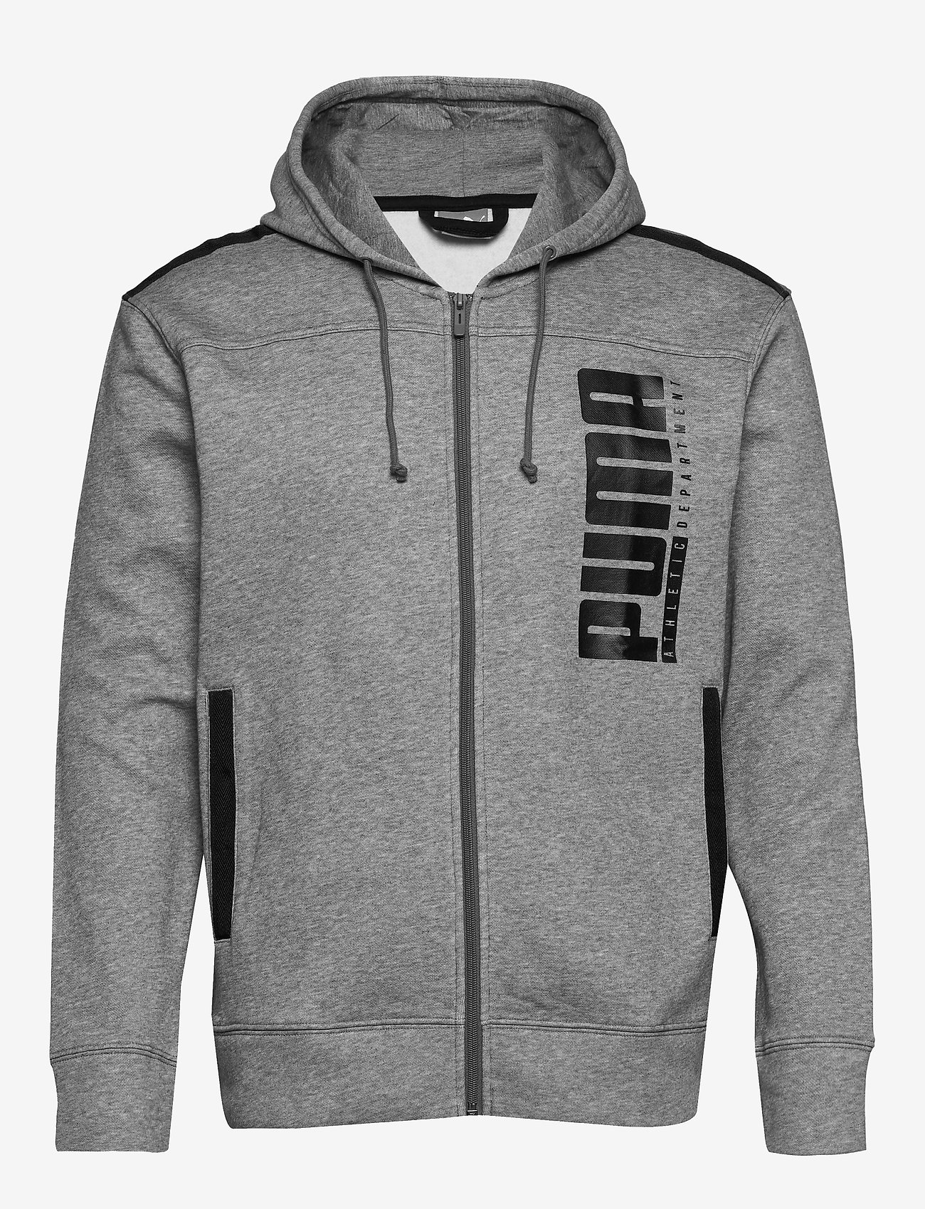 PUMA - Men Hooded Zip Jkt - mgh - 0