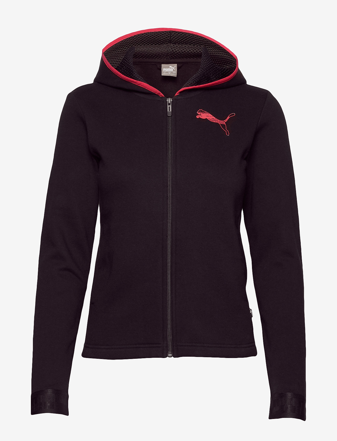 Wmn Hood Jacket FL - BLACK