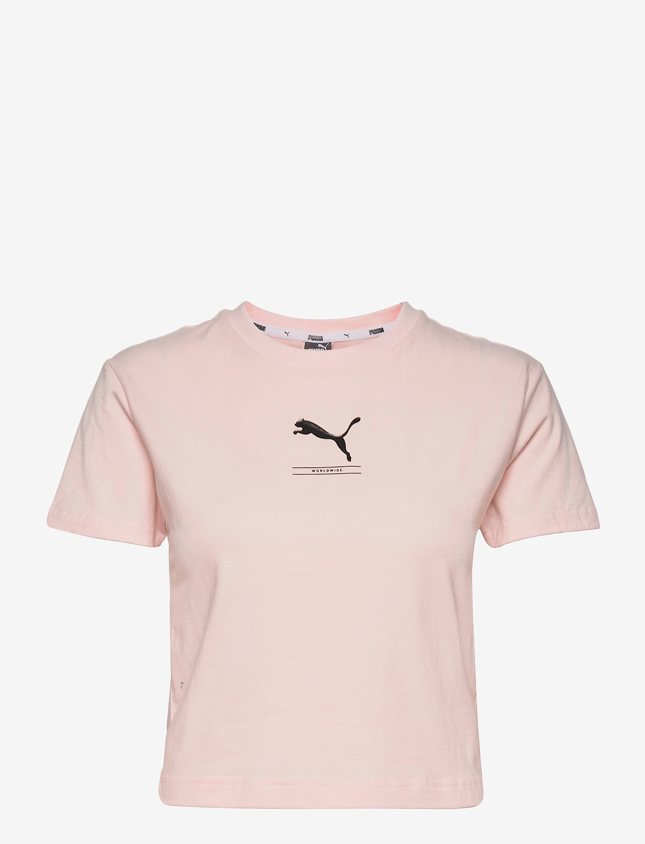 PUMA - Nu-tility Fitted Tee - rosewater - 0