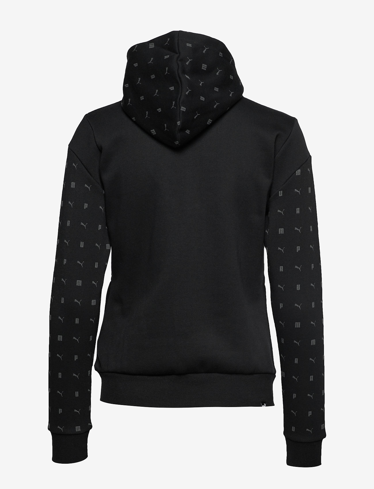 PUMA - Logo AOP Pack Hoodie FL Wmns - cotton black - 1