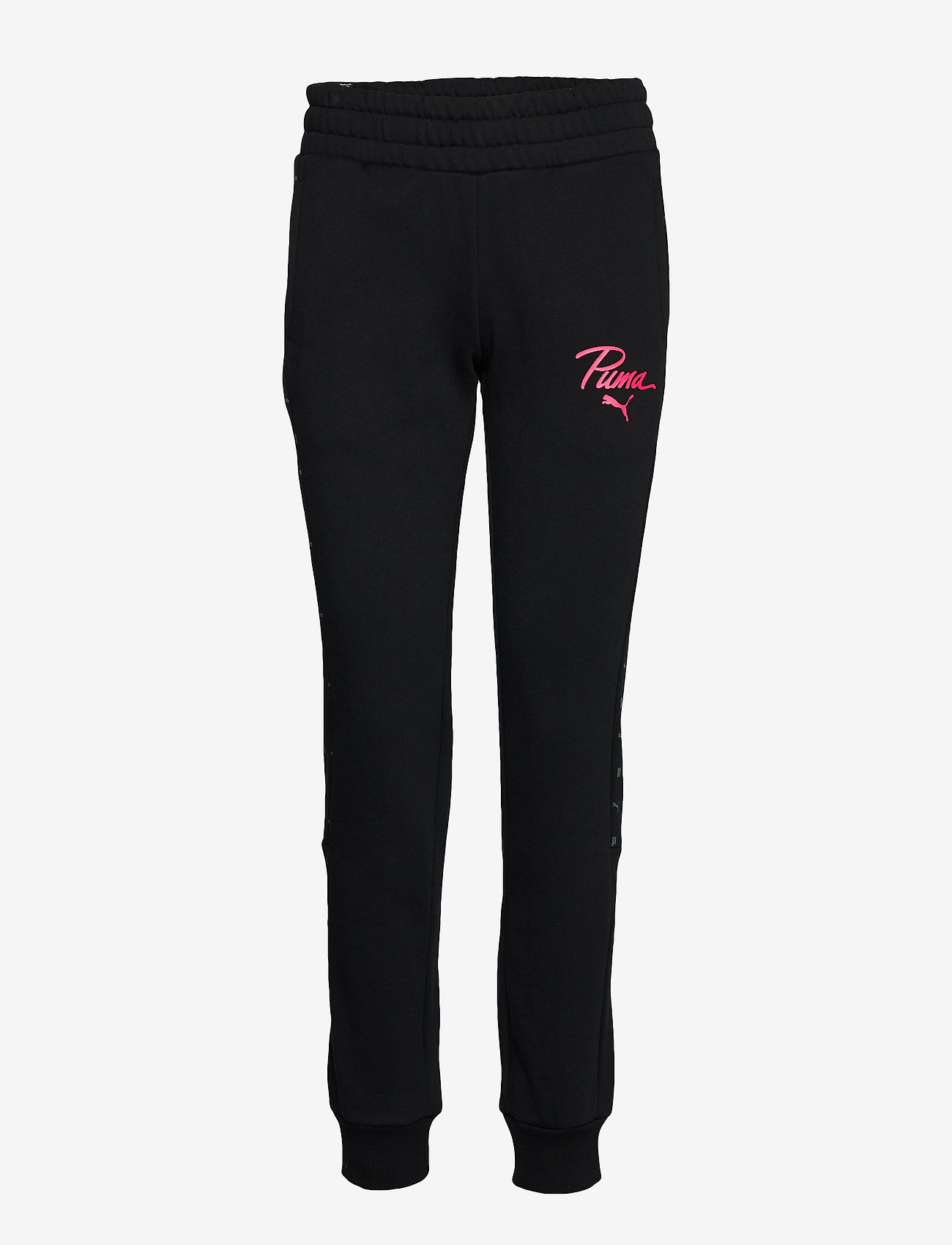 PUMA - Logo AOP Pack Pants FL Wmns - cotton black - 0
