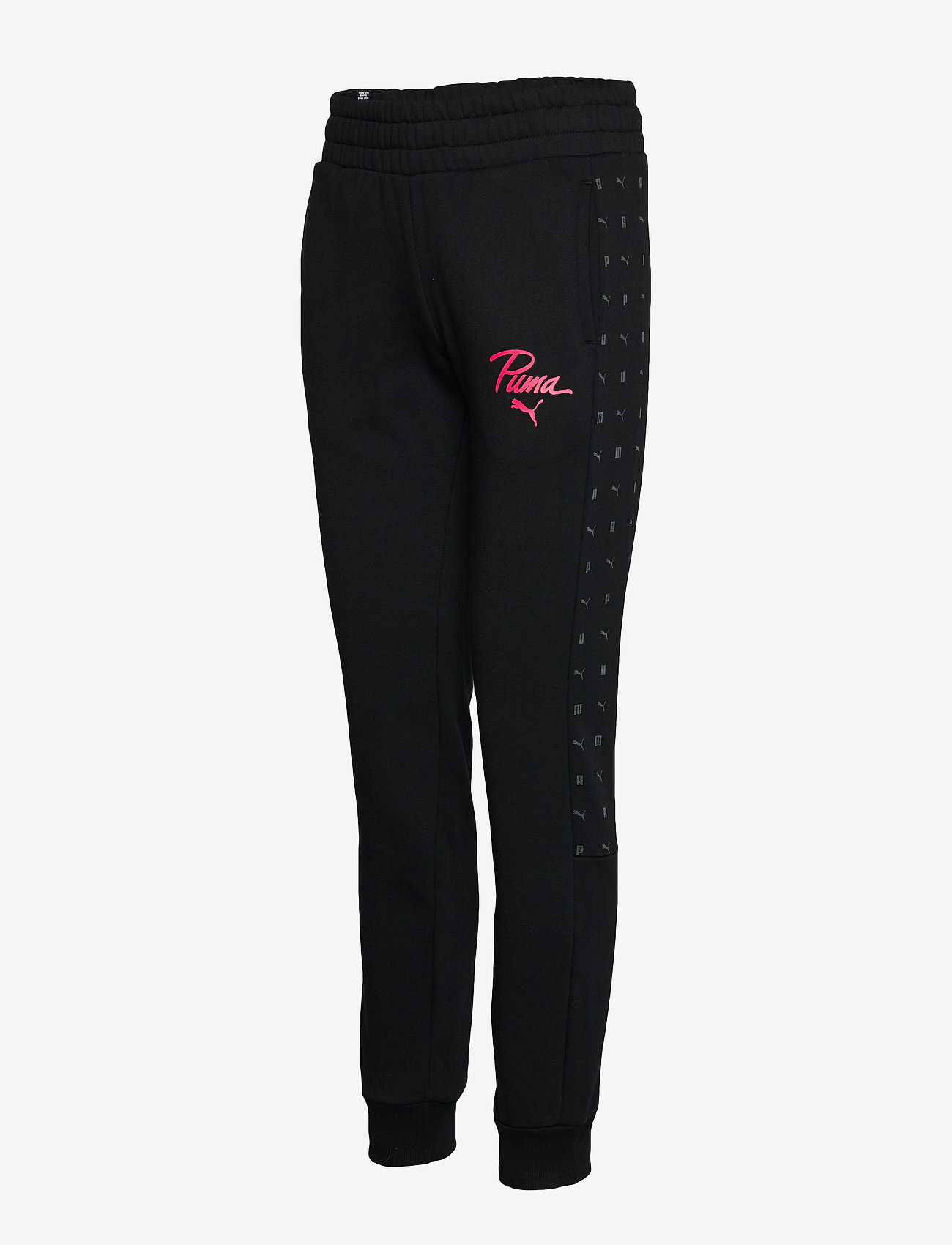 PUMA - Logo AOP Pack Pants FL Wmns - cotton black - 2