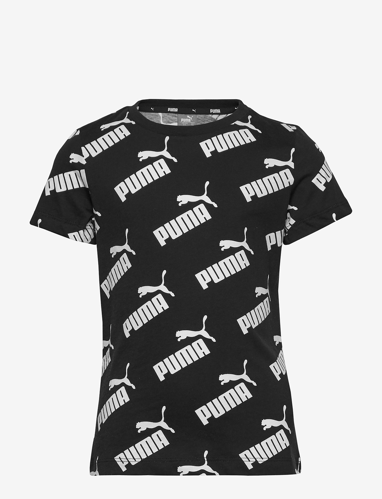 PUMA - Amplified AOP Tee G - puma black-puma white aop - 0