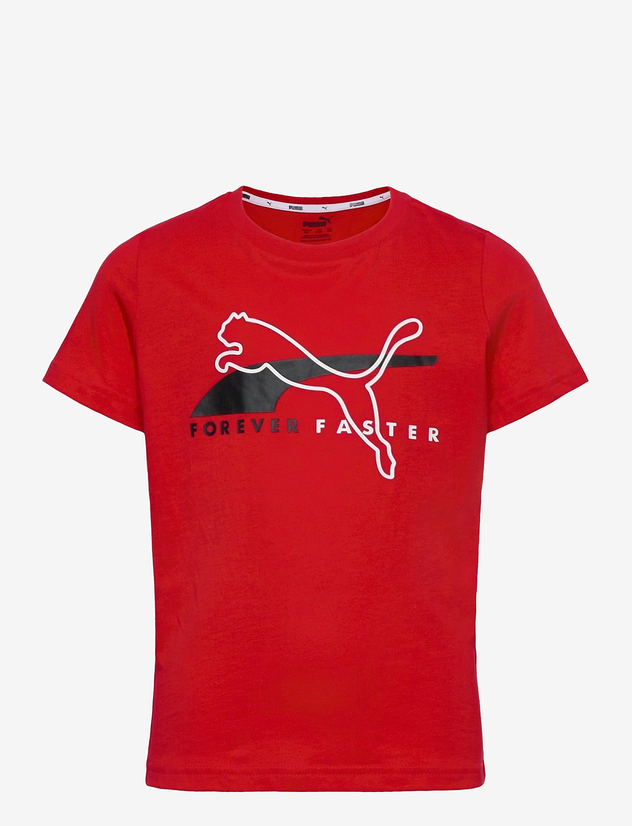 Alpha Graphic Tee B - HIGH RISK RED