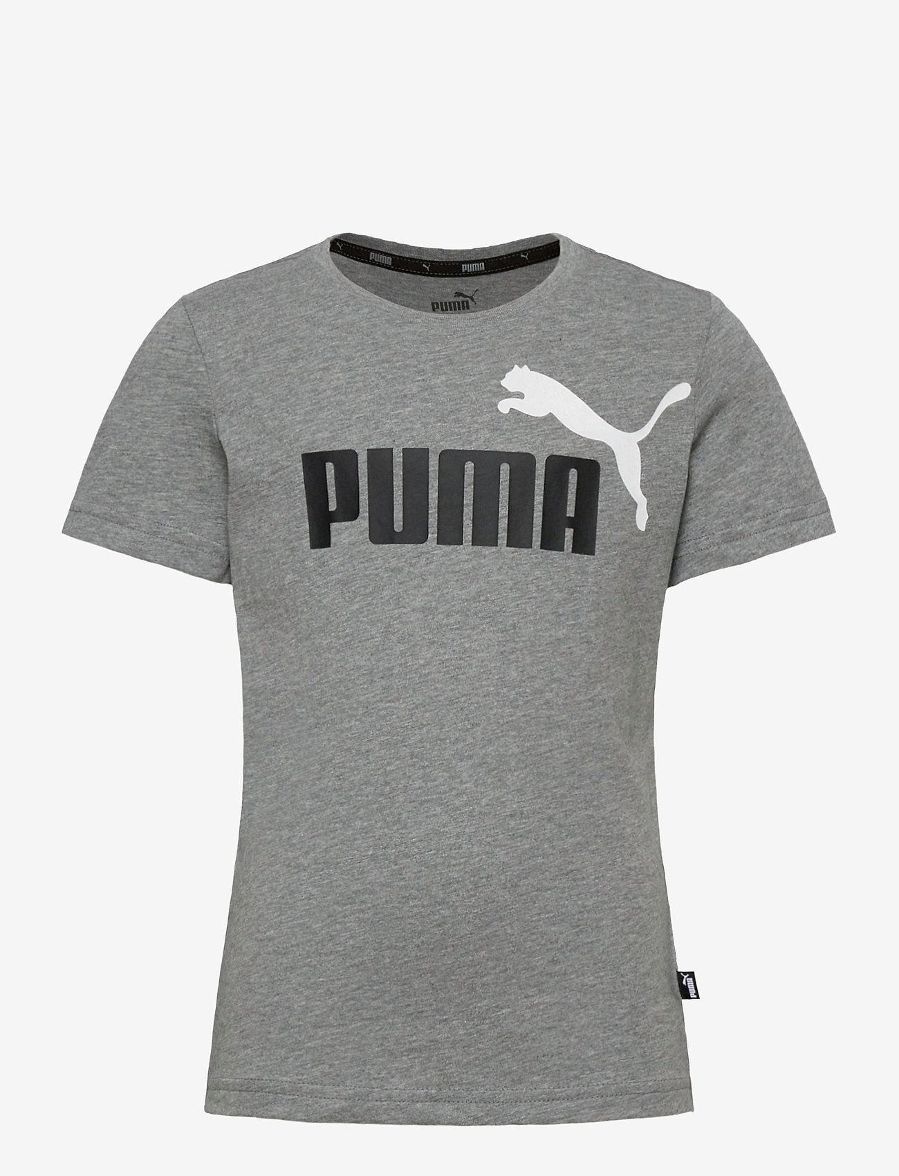 PUMA - ESS 2 Col Logo Tee B - medium gray heather - 0