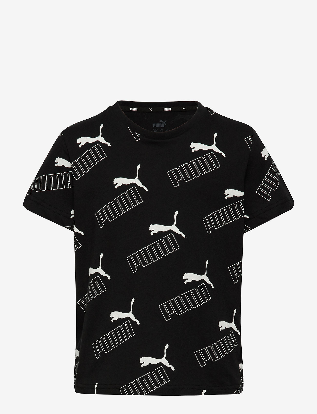 PUMA - Amplified AOP Tee B - puma black - 0