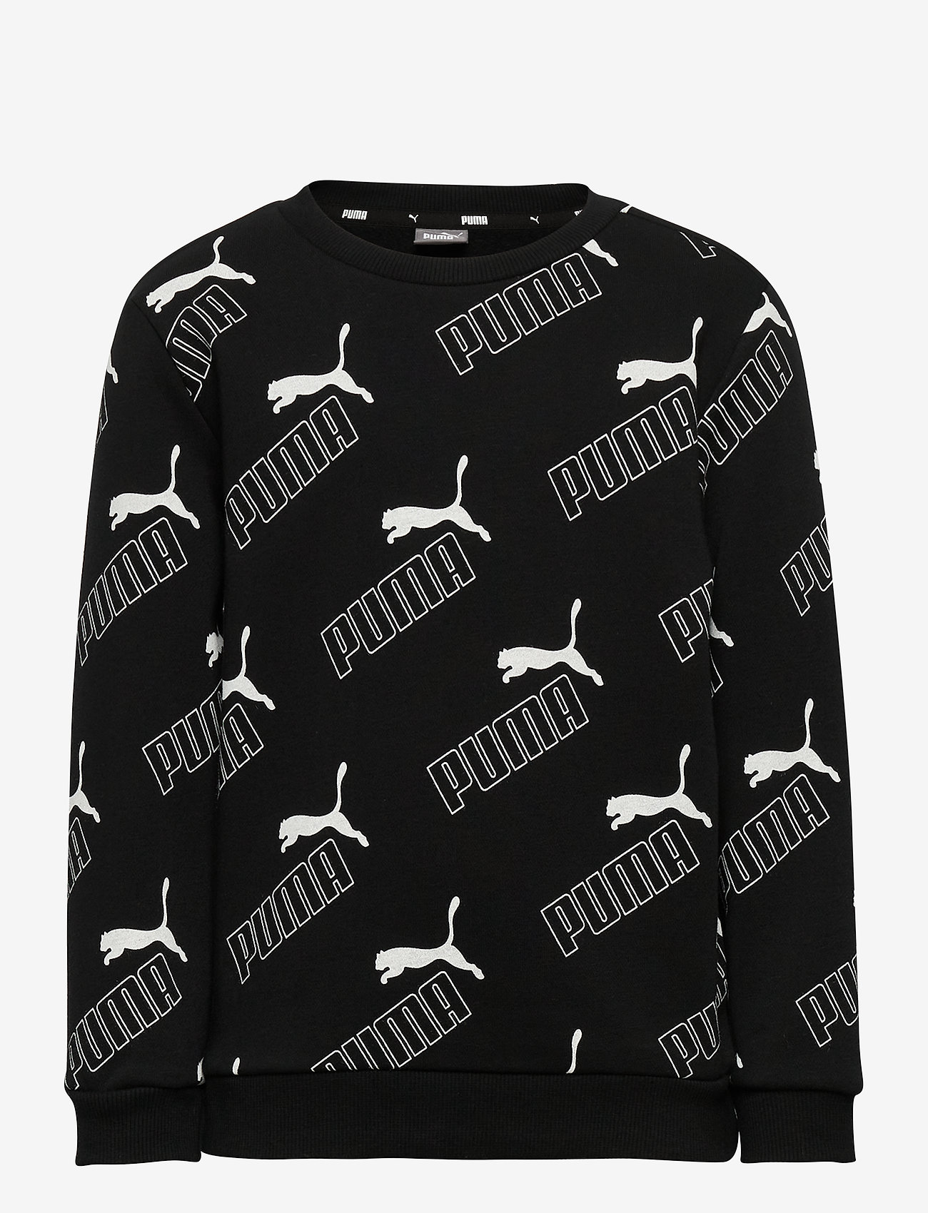 PUMA - Amplified AOP Crew FL B - puma black - 0