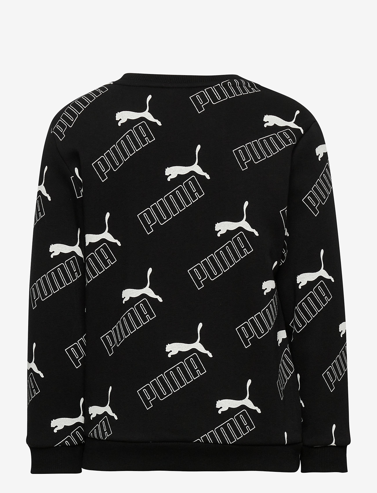 PUMA - Amplified AOP Crew FL B - puma black - 1