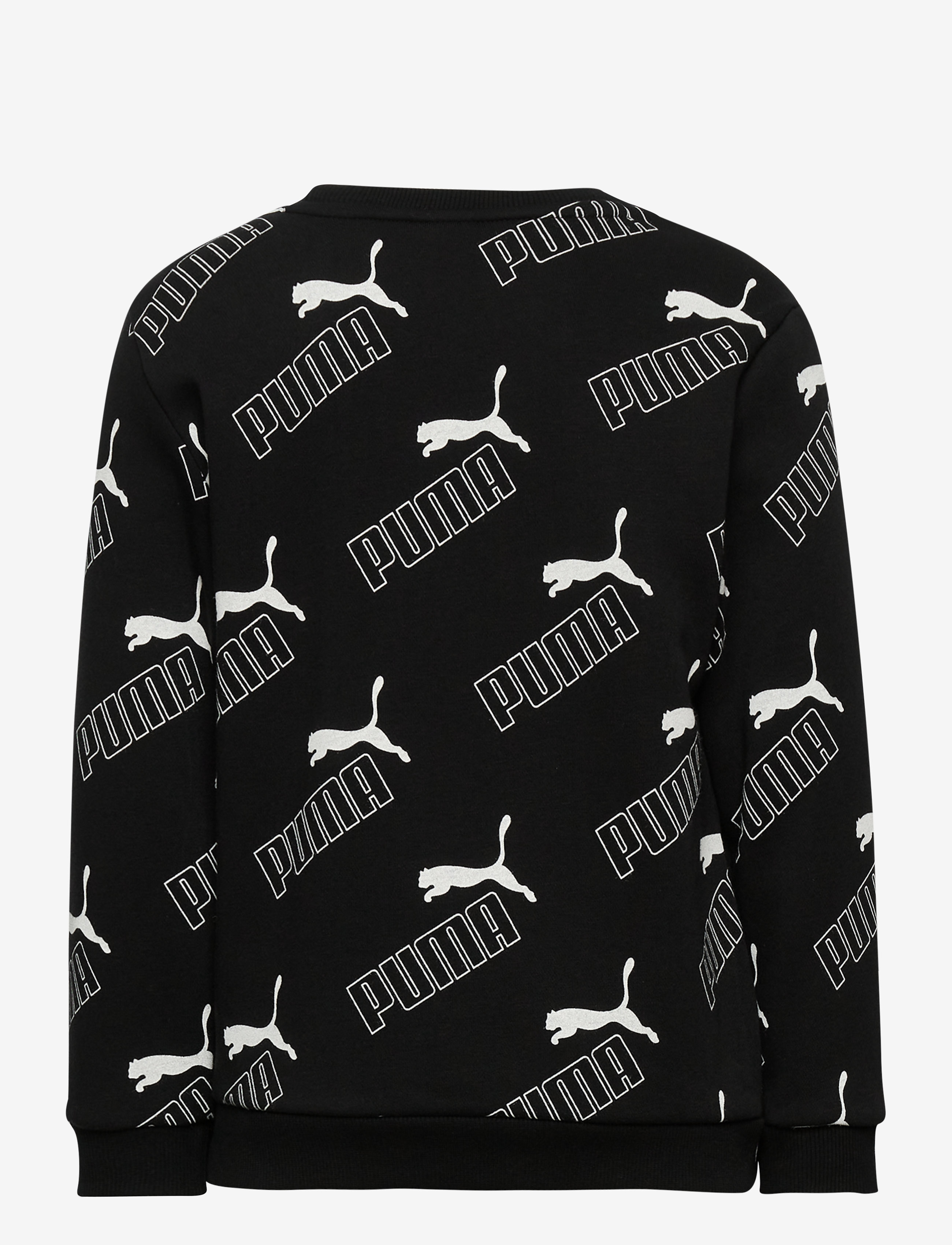 PUMA - Amplified AOP Crew FL B - puma black - 1