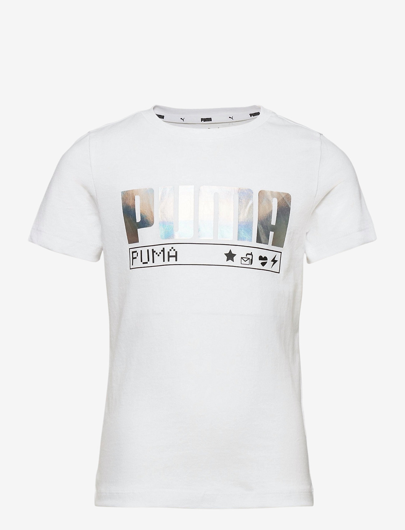 Alpha Tee G - PUMA WHITE-WORDING