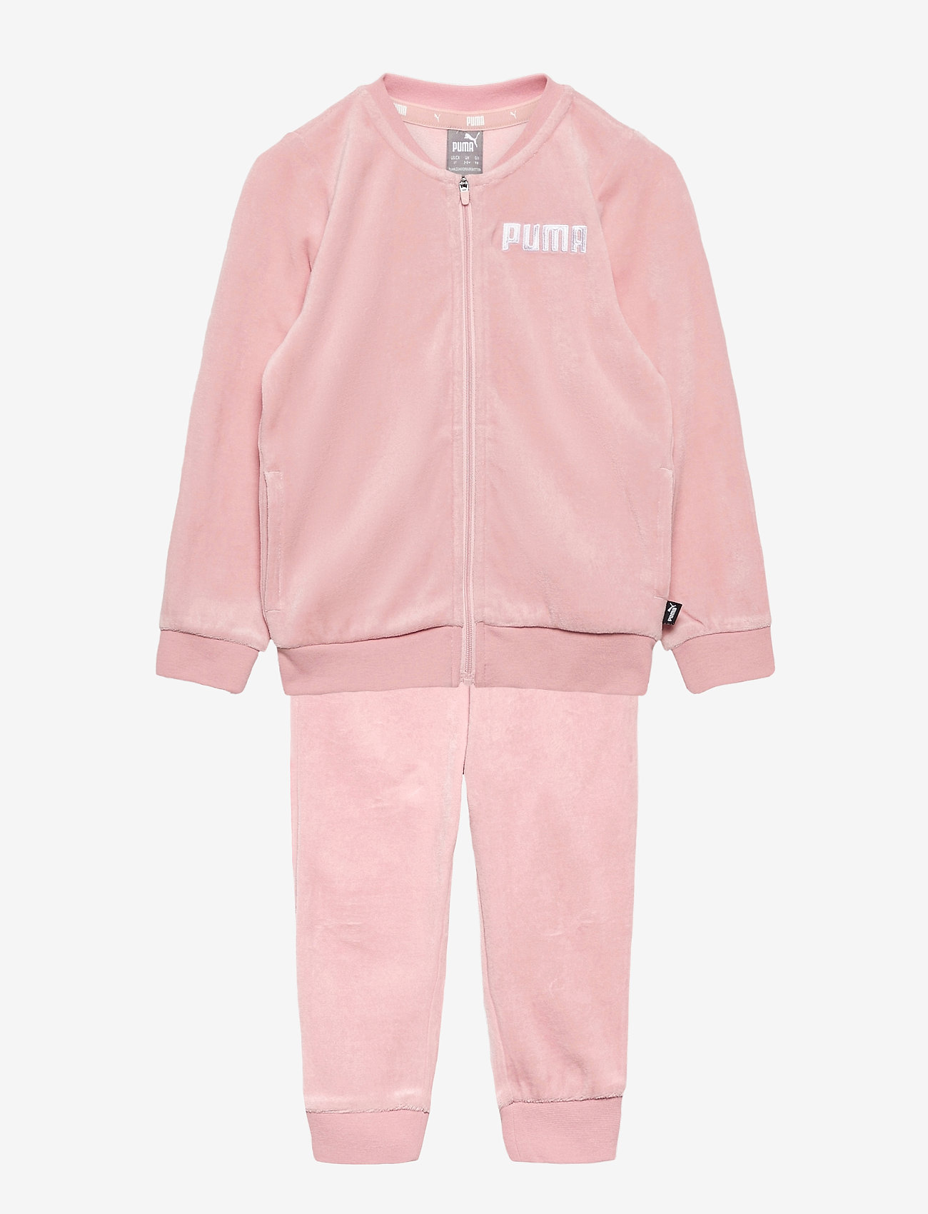 PUMA - Minicats Velour Jogger - peachskin - 0