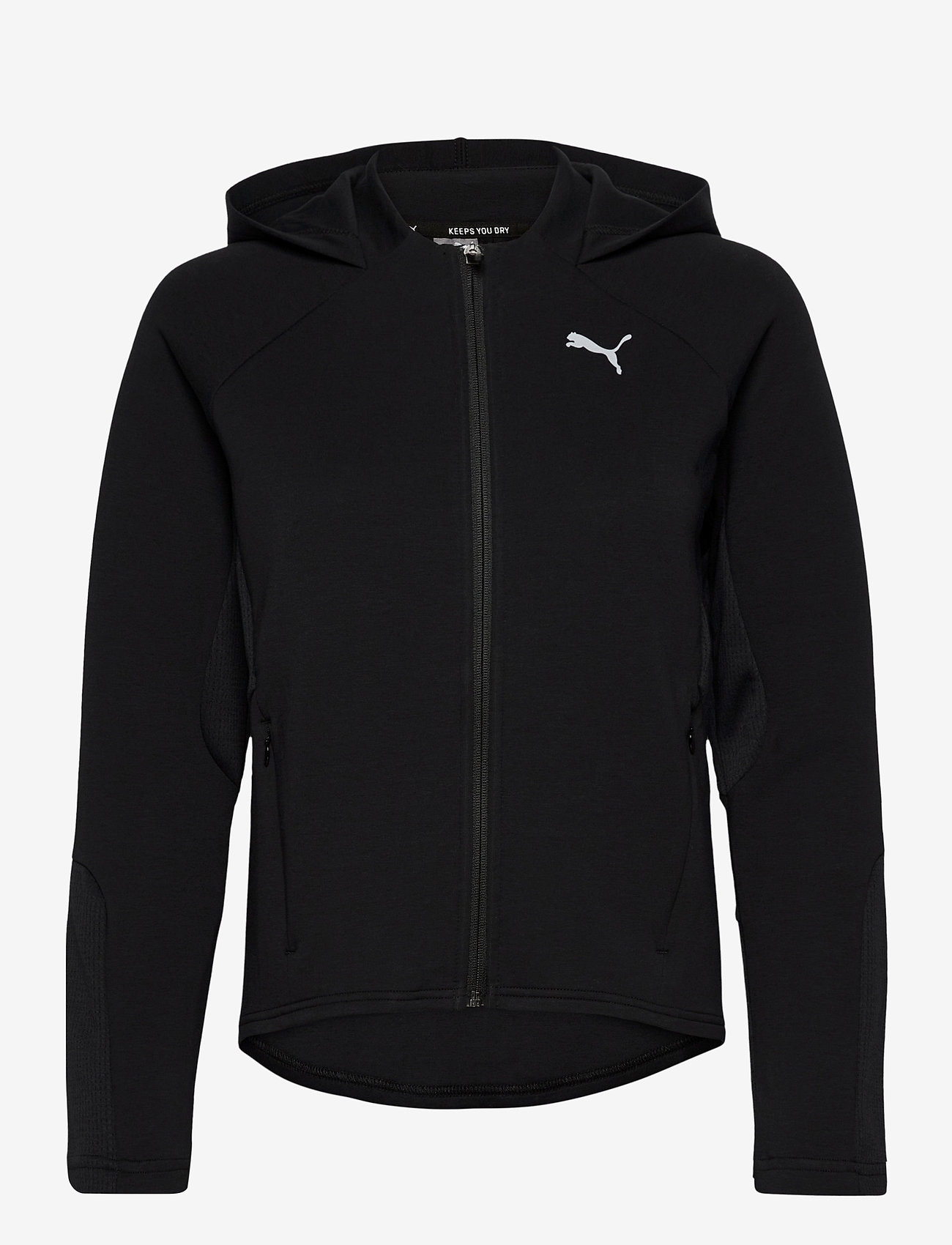 PUMA - Evostripe Full-Zip Hoodie - puma black - 0