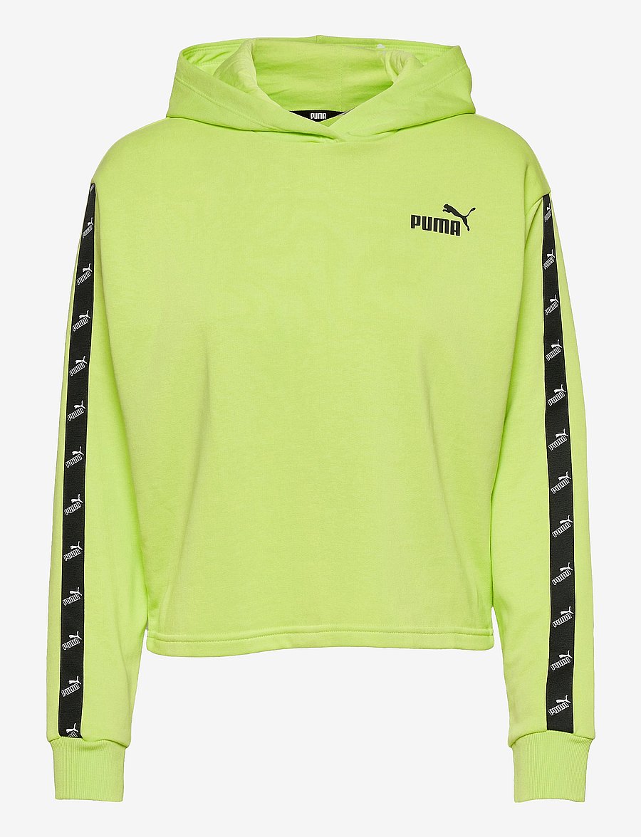 PUMA - Amplified Cropped Hoodie TR - sharp green - 0