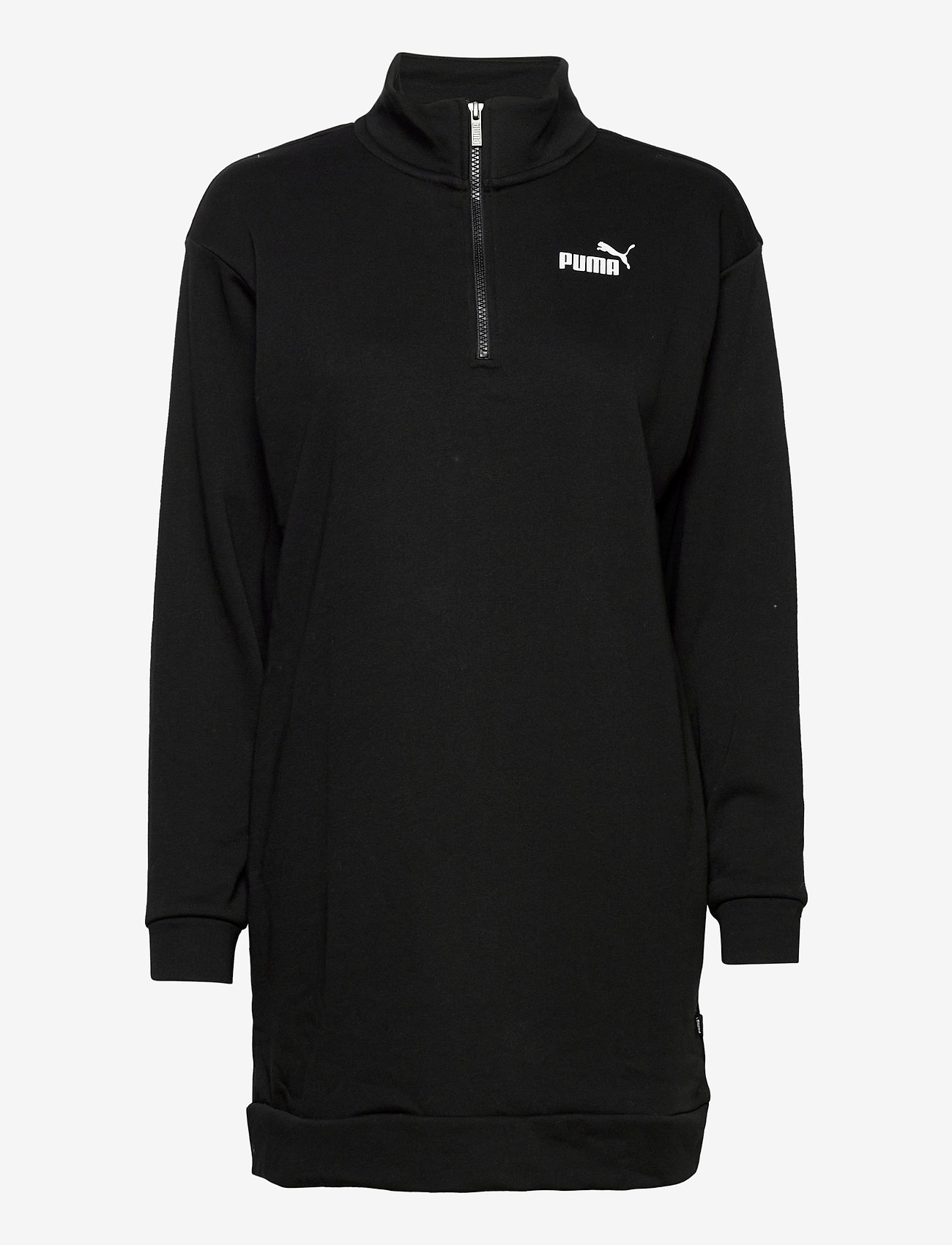 PUMA - ESS+ Half-Zip Dress TR - puma black - 0