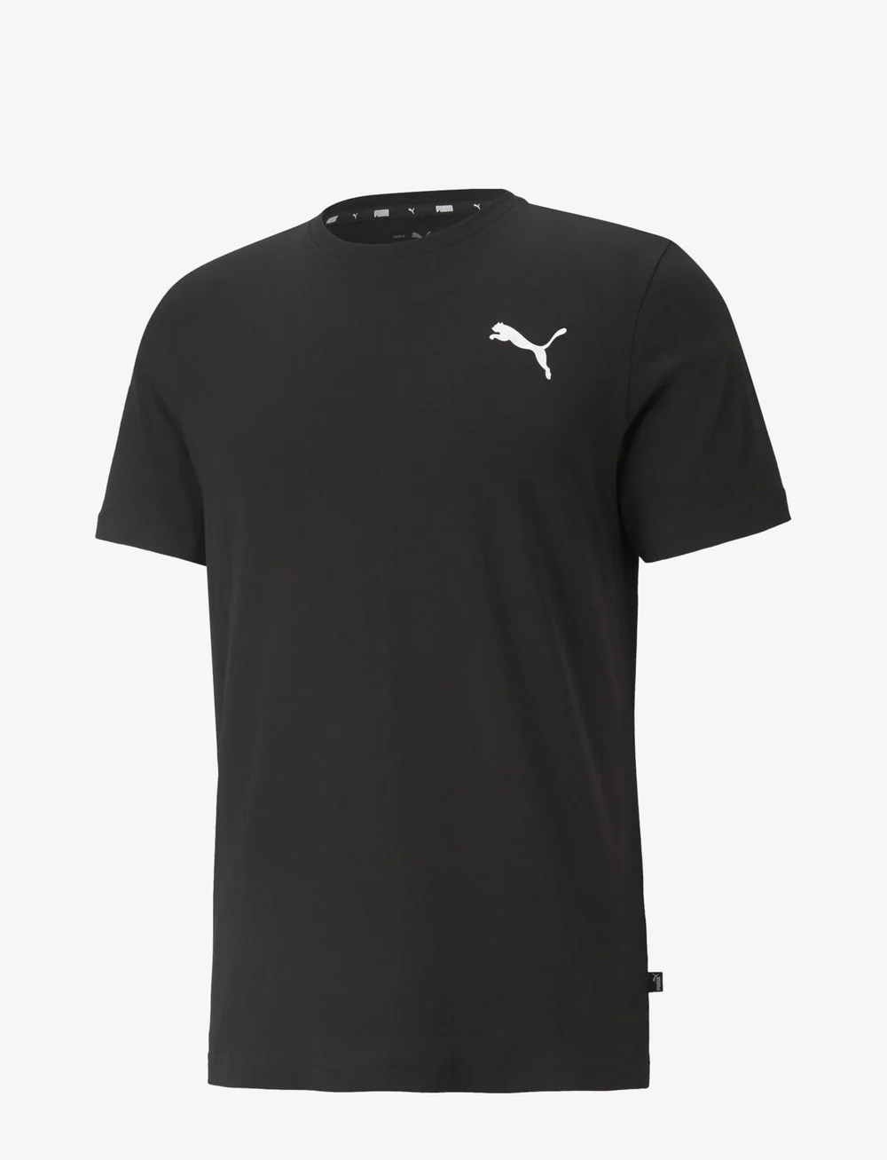 PUMA - ESS Small Logo Tee - oberteile & t-shirts - puma black-cat - 1