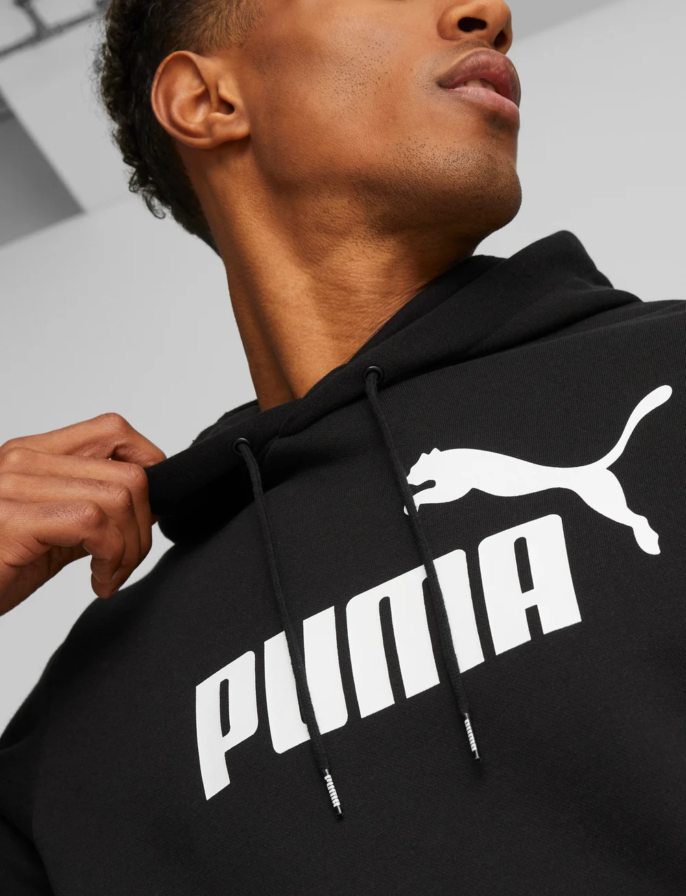 PUMA - ESS Big Logo Hoodie FL - overdeler - puma black - 3
