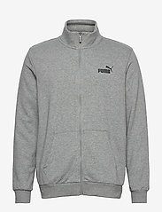 PUMA - ESS Track Jacket TR - kläder - medium gray heather - 1