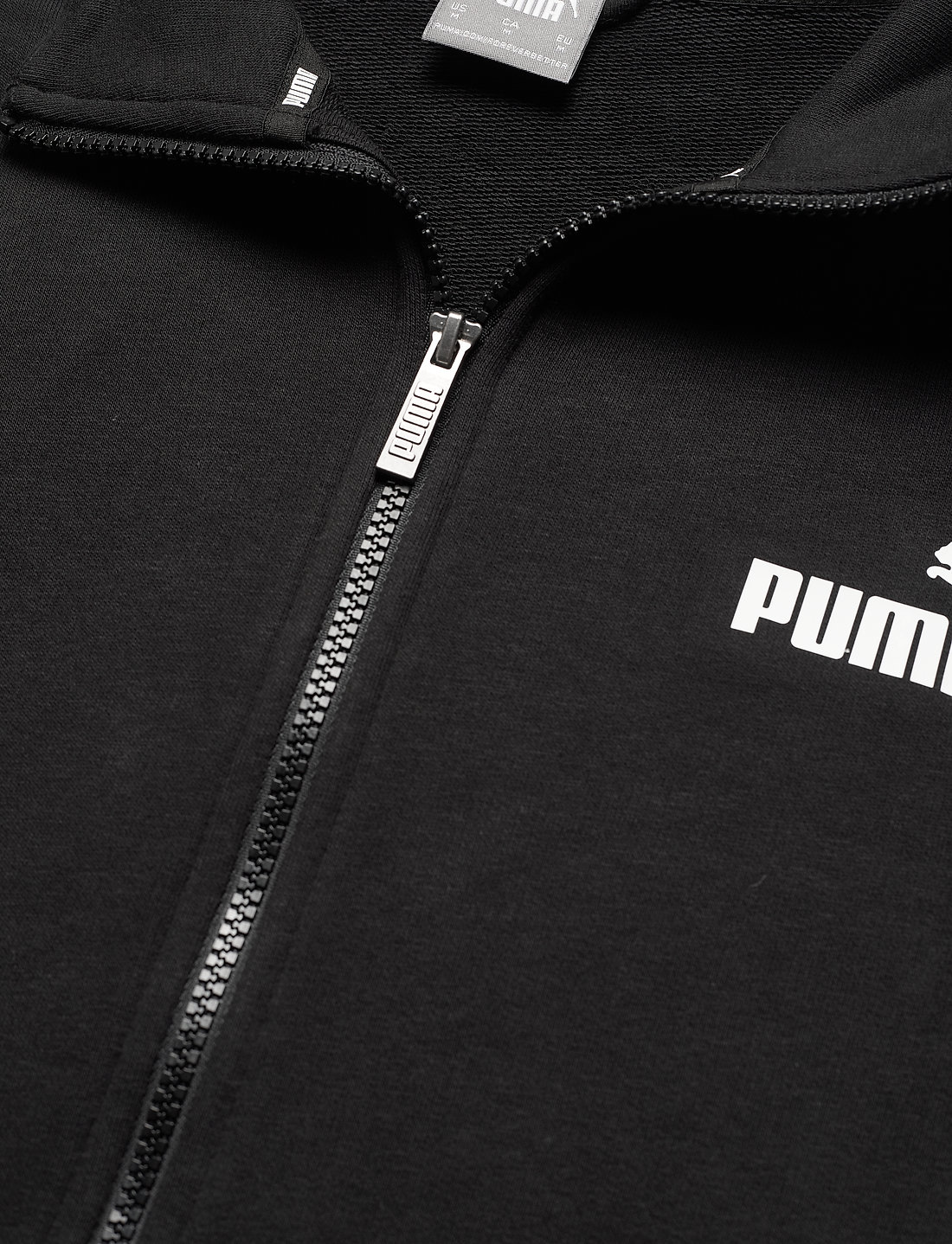 Puma ess deals sweat jacket