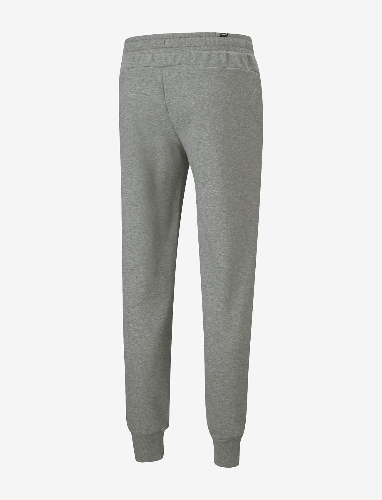 PUMA - ESS Logo Pants FL cl - sweatpants - medium gray heather - 1