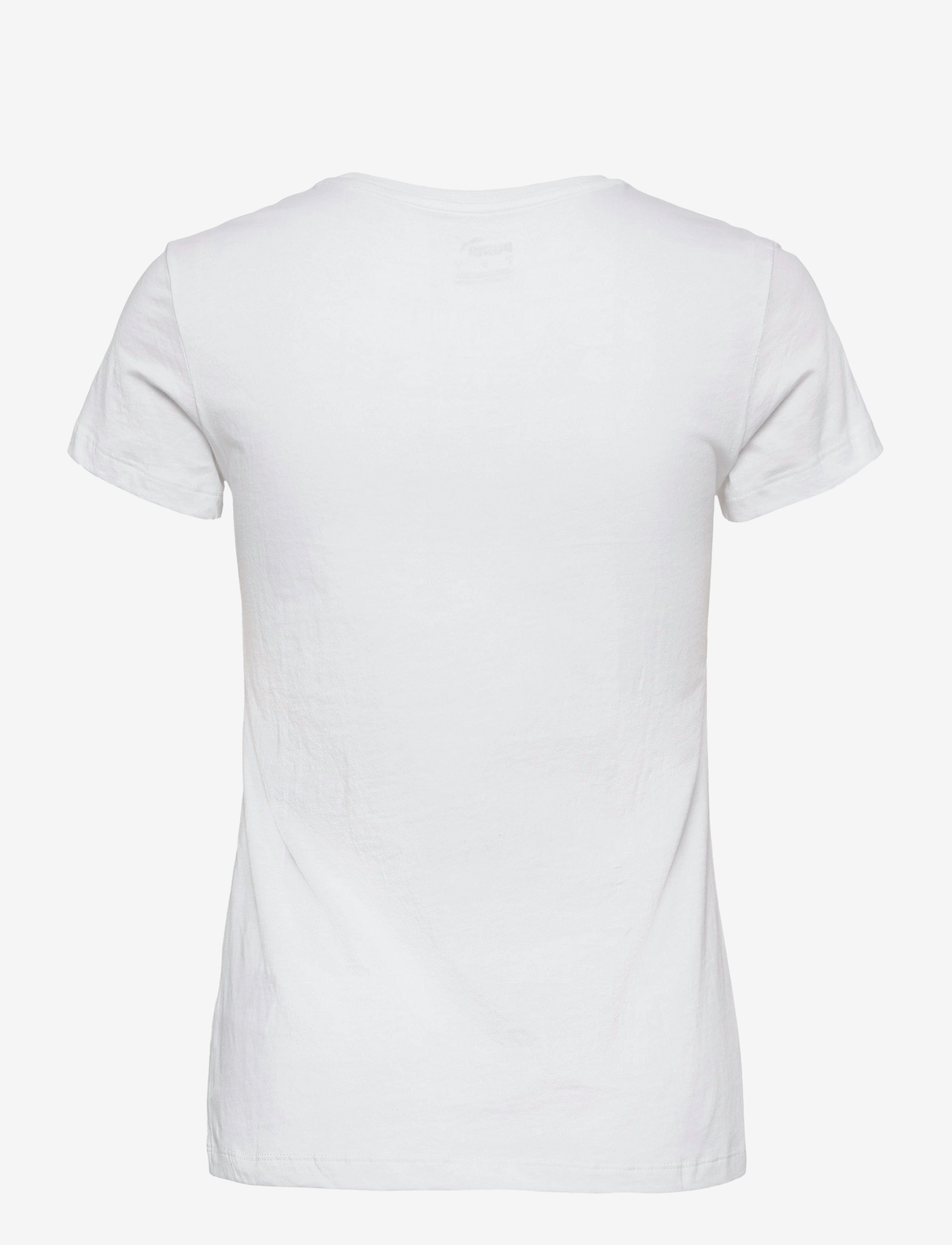 PUMA - ESS Logo Tee - t-shirts - puma white - 2