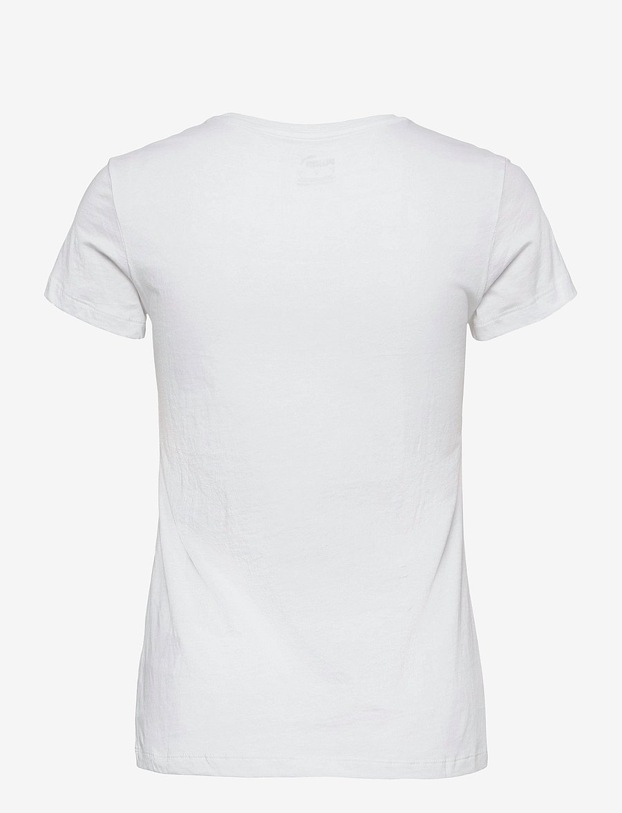 PUMA - ESS Logo Tee - t-shirts - puma white - 2