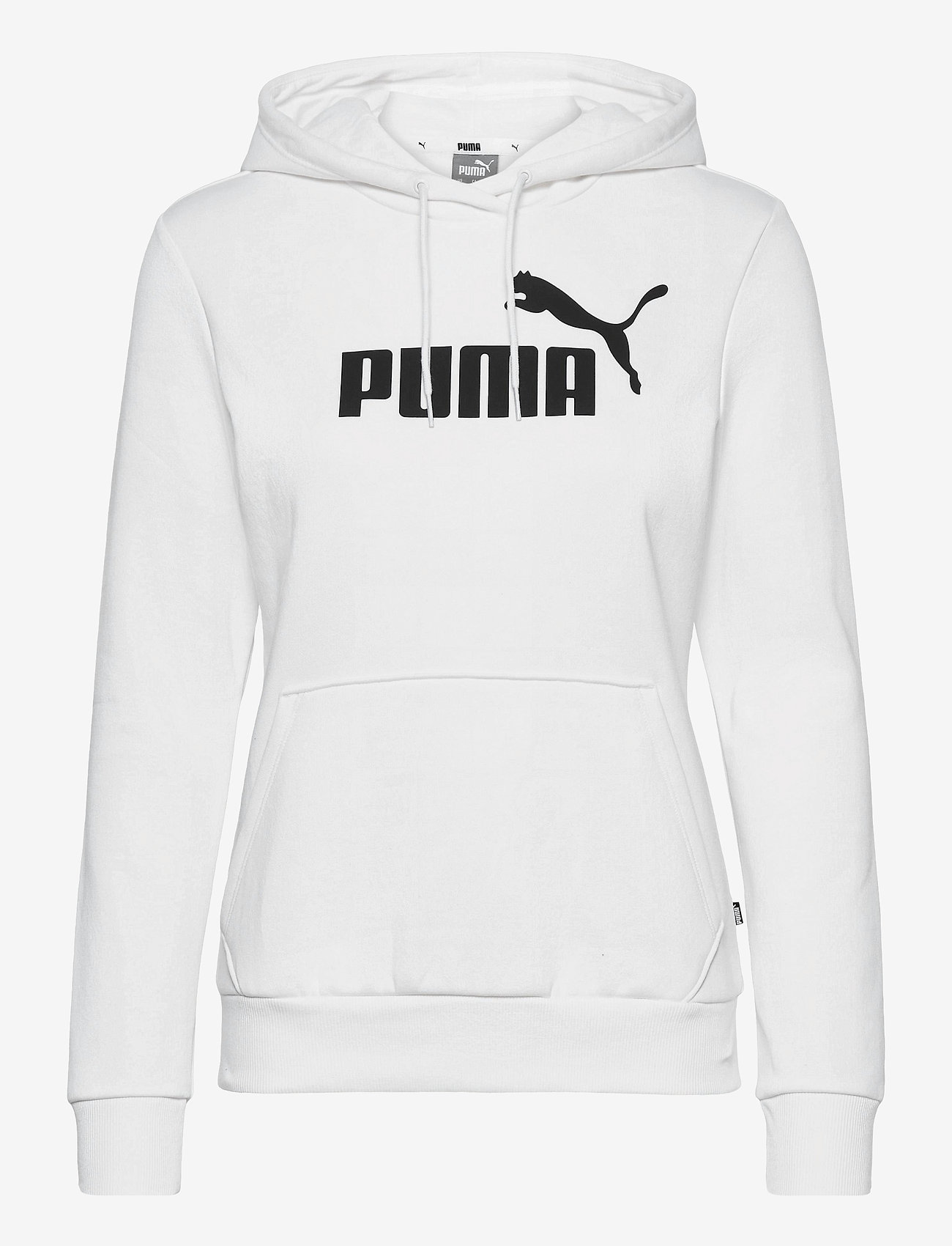 PUMA - ESS Logo Hoodie FL - hoodies - puma white - 0