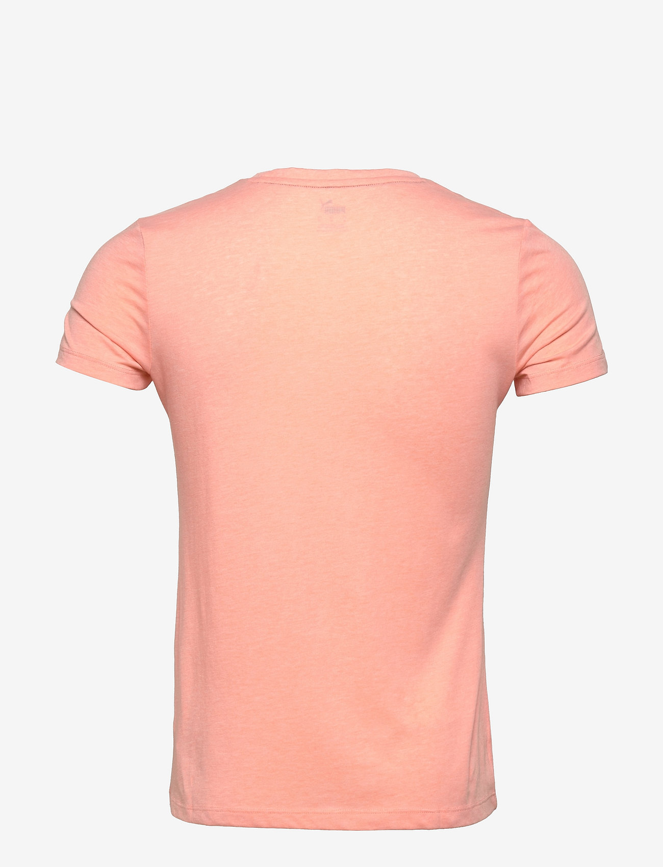 PUMA - ESS Logo Heather Tee - apricot blush heather - 1
