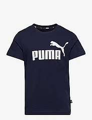 PUMA - ESS Logo Tee B - short-sleeved t-shirts - peacoat - 0