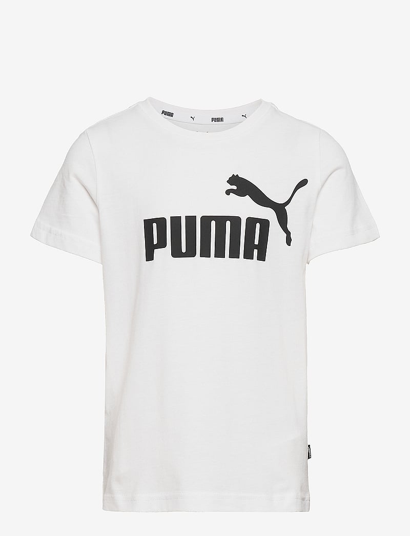 PUMA - ESS Logo Tee B - kortärmade t-shirts - puma white - 1