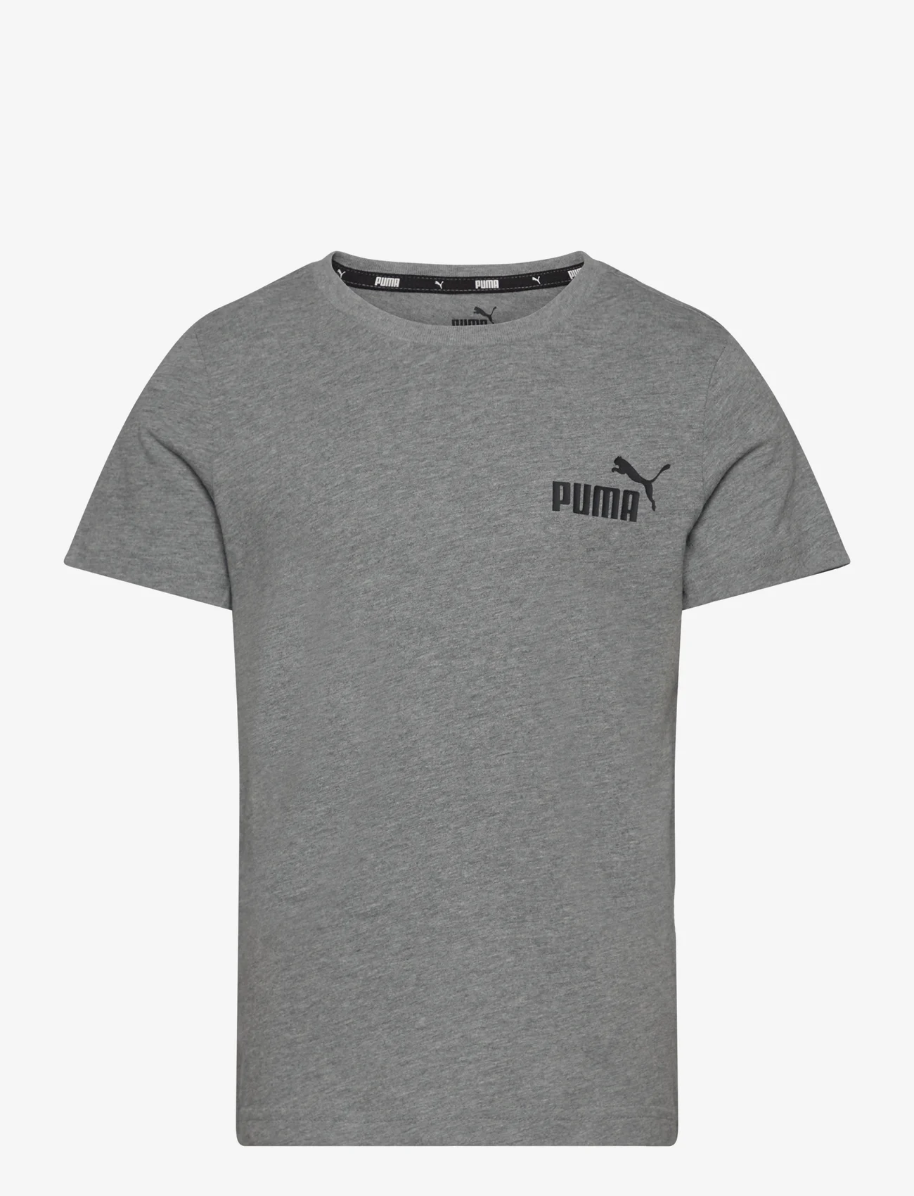 PUMA - ESS Small Logo Tee B - clothes - medium gray heather - 0