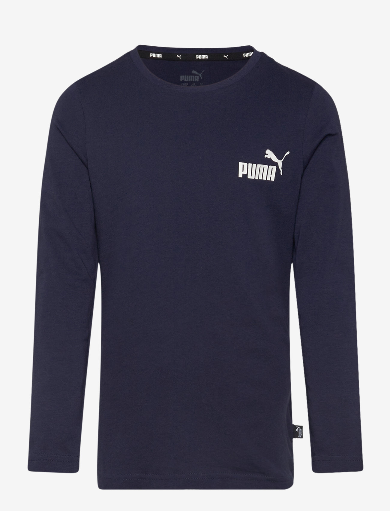 PUMA - ESS No. 1 Logo LS Tee B - herbstliche kleidung - peacoat - 0