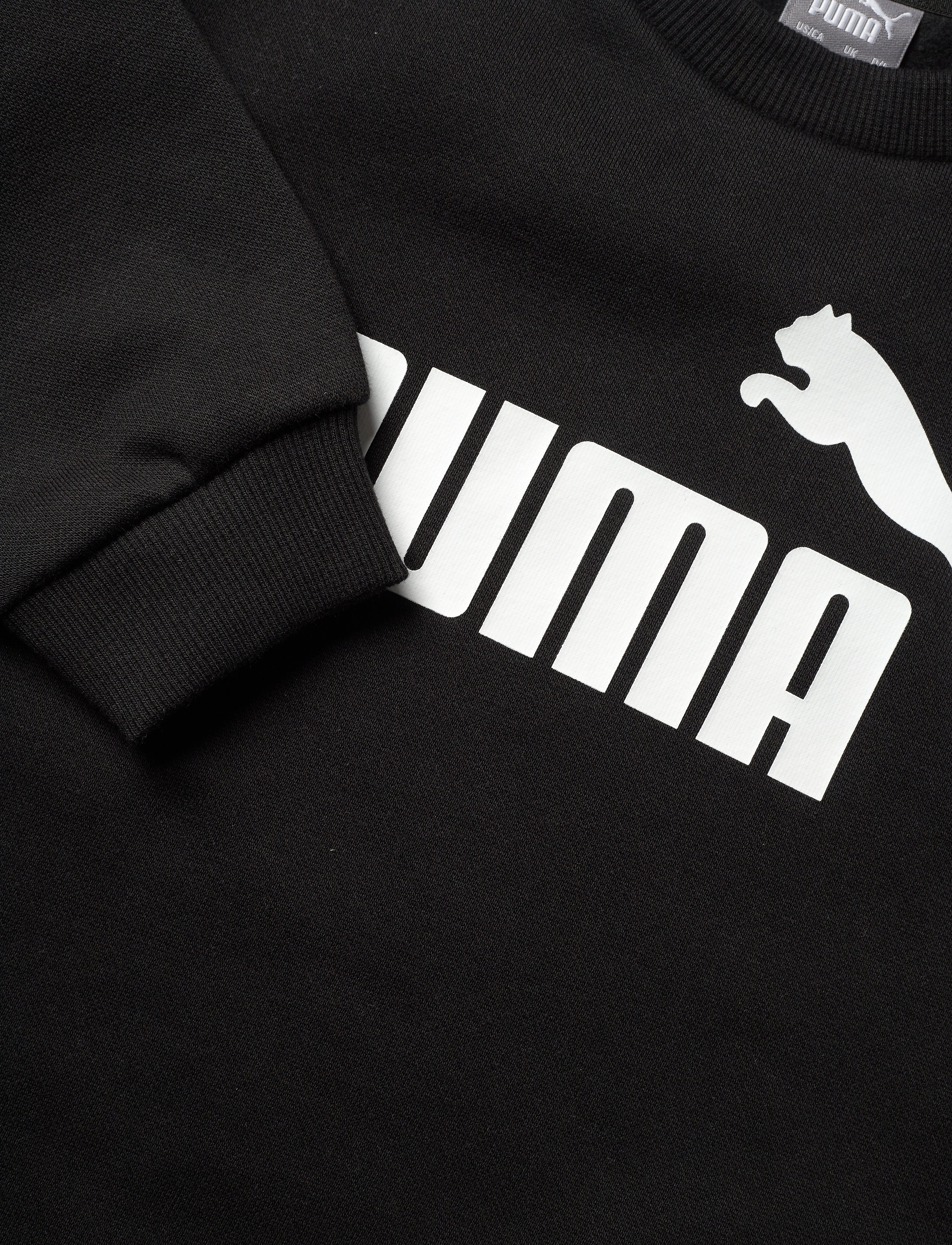 PUMA - ESS Big Logo Crew FL B - puma black - 2