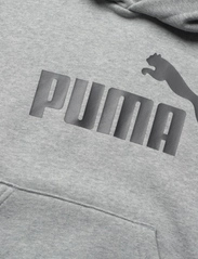 PUMA - ESS Big Logo Hoodie FL B - hettegensere - medium gray heather - 3