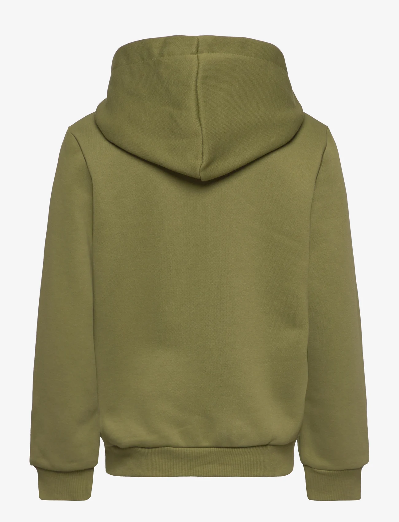PUMA - ESS Big Logo Hoodie FL B - hoodies - olive green - 1